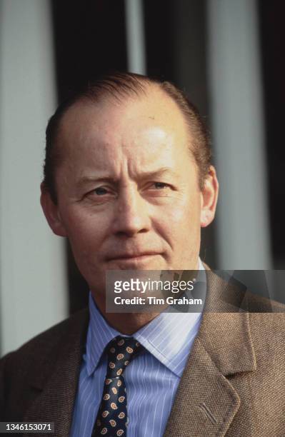 Nichol Marston, joint headmaster of Ludgrove School, an independent preparatory boarding school in Wokingham, Berkshire, England, 18th November 1989....