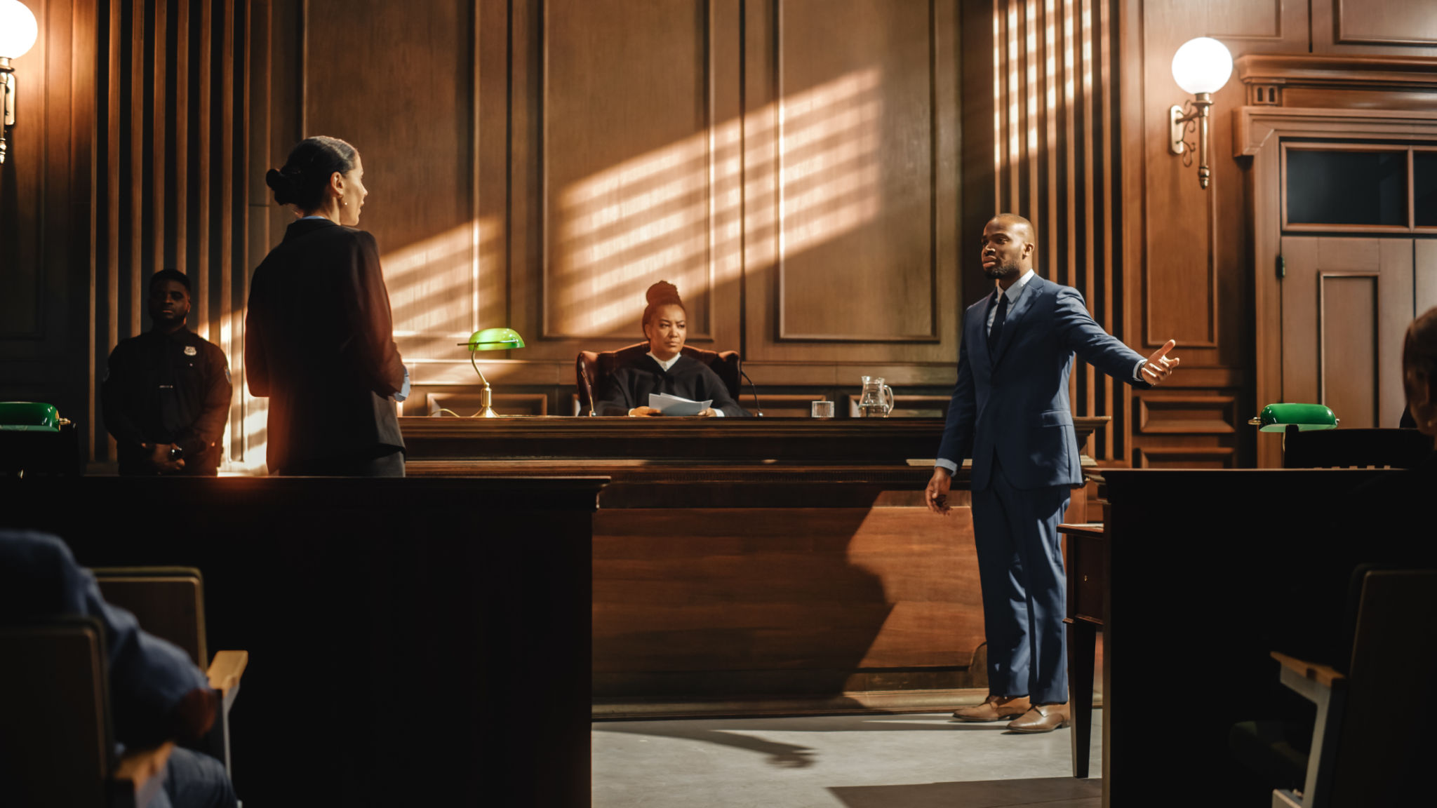 traffic lawyer courtroom