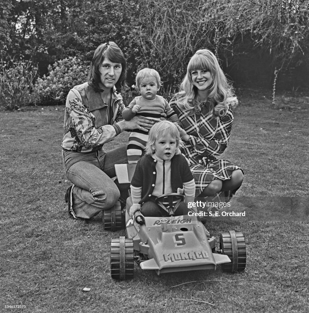 Len British Rapper British singer Len 'Chip' Hawkes, formerly of the Tremeloes, with his ...