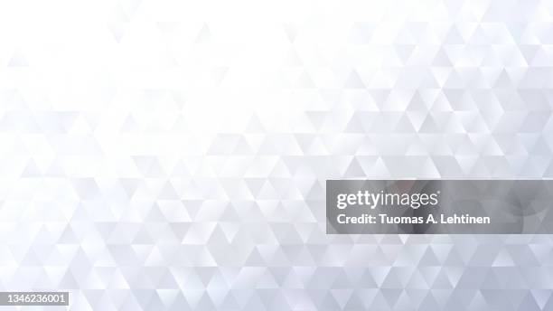 abstract light gray triangular shape background. - dreiecke stock-fotos und bilder