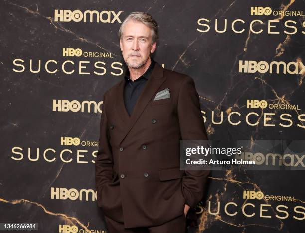 Alan Ruck attends the HBO's "Succession" Season 3 Premiere at American Museum of Natural History on October 12, 2021 in New York City.