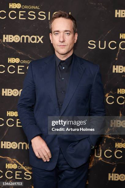 Matthew Macfadyen attends the HBO's "Succession" Season 3 Premiere at American Museum of Natural History on October 12, 2021 in New York City.