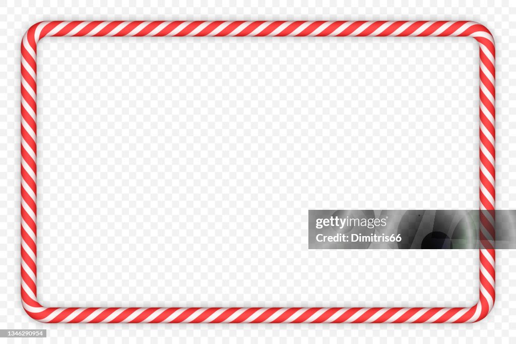 Candy Cane Frame
