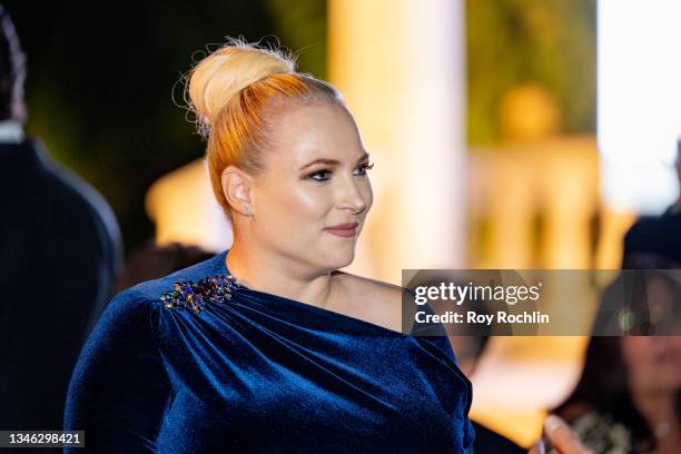 Meghan McCain attends The Algemeiner's 8th annual J100 Gala on October 12, 2021 in Rockleigh, New Jersey.