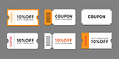 Vector illustration of discount coupon