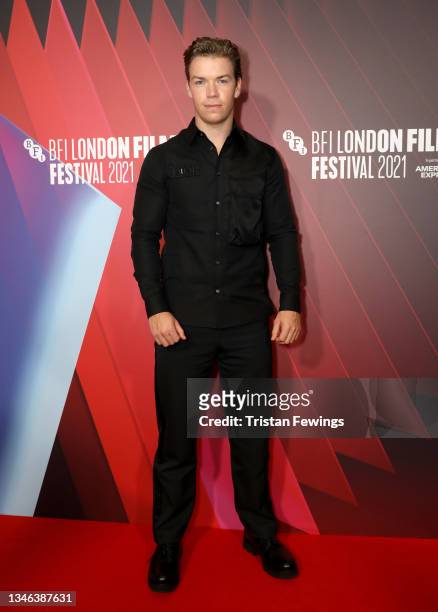 Will Poulter attends the "Dopesick" European Premiere during the 65th BFI London Film Festival at The Mayfair Hotel on October 13, 2021 in London,...