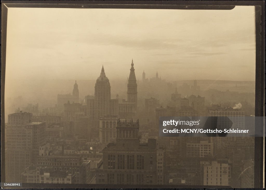 New York City views. Looking south from 10 East 40th Street, 38th floor.