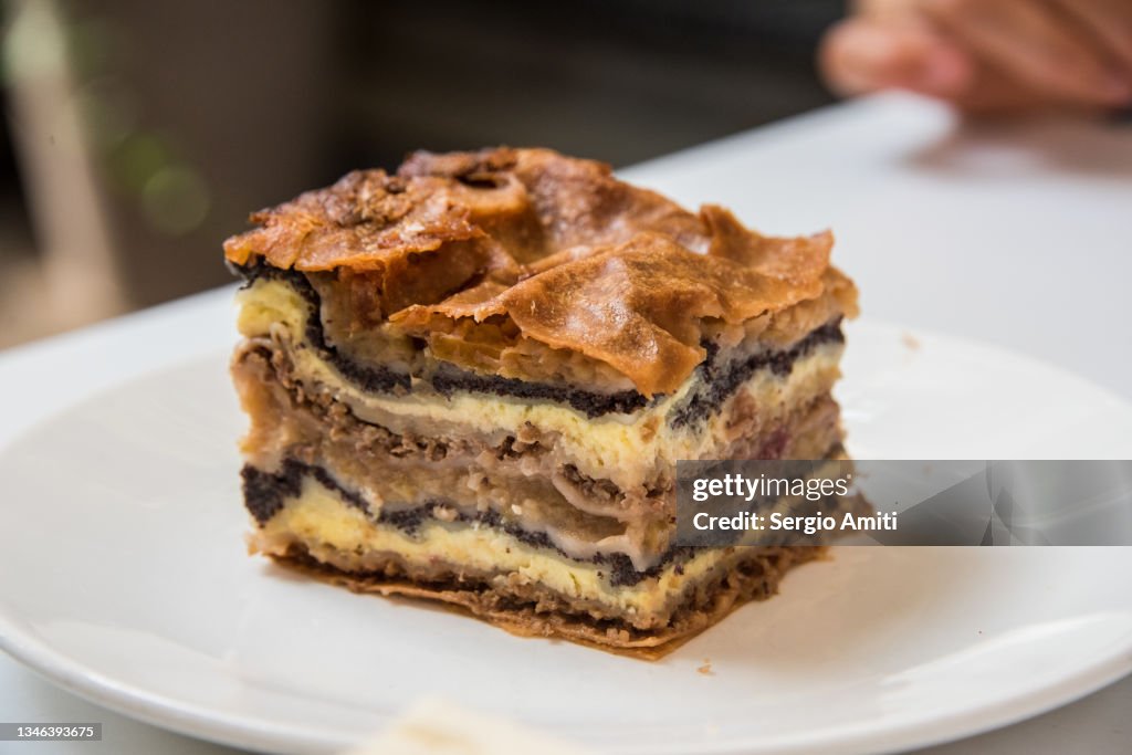 Prekmurska gibanica, Slovenian layered pastry