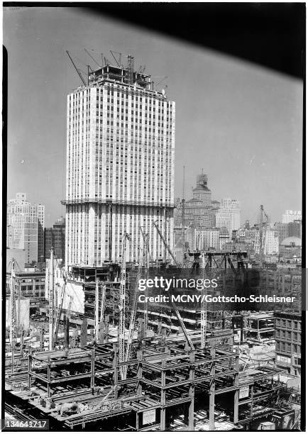 New York City views. Radio City, 2. From the Goelet Building.