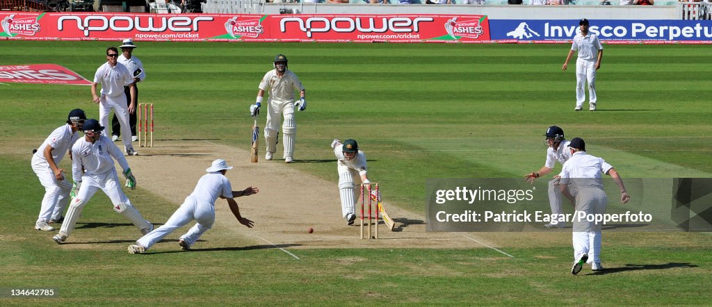 England v Australia, 5th Test, The Oval, Aug 09