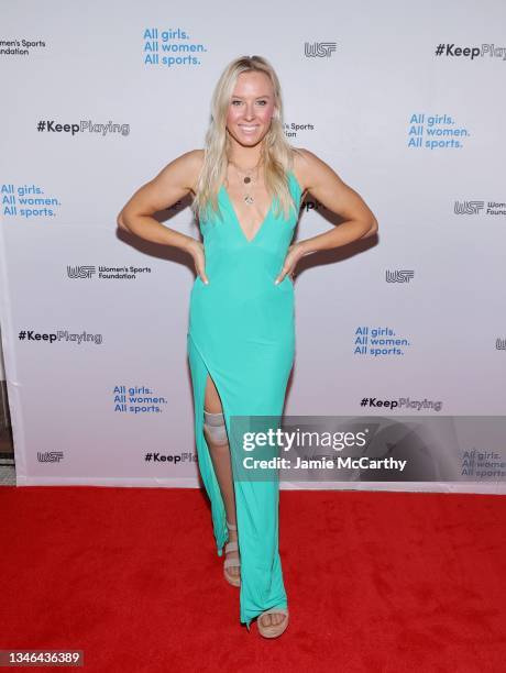 Jessica Long attends The Women’s Sports Foundation’s Annual Salute to Women in Sports at New York Historical Society on October 13, 2021 in New York...