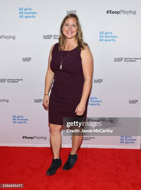 Angela Ruggiero attends The Women’s Sports Foundation’s Annual Salute to Women in Sports at New York Historical Society on October 13, 2021 in New...