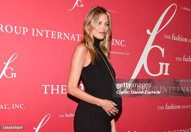 Martha Hunt attends FGI's 2021 Night of Stars at Cipriani South Street on October 13, 2021 in New York City.
