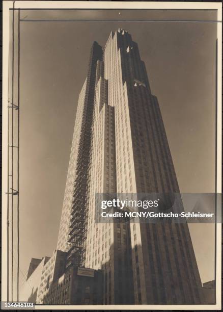 Rockefeller Center. RCA Building, up shot. RCA Building | General Electric Building