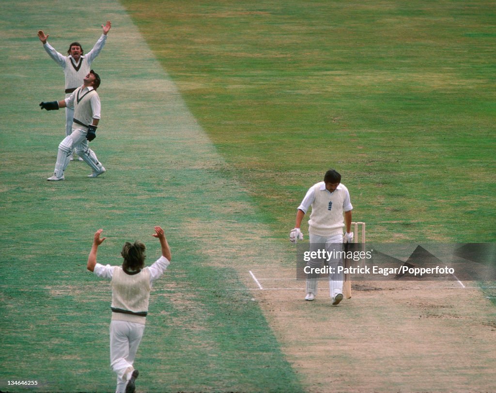 England v Australia, 1st Test, Edgbaston, July 1975