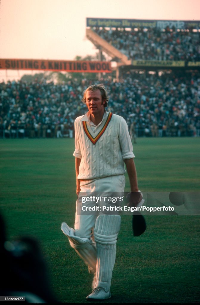 India v England, 2nd Test, Calcutta, Jan 1976-77