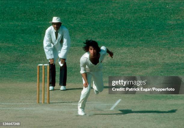 Imran Khan, Pakistan v India, 2nd Test, Lahore, Oct 1978-79.