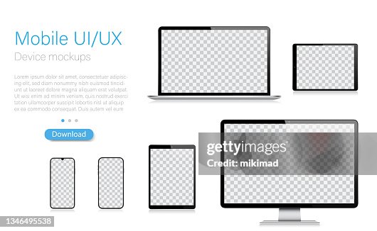 Maquette vectorielle réaliste tablette numérique, téléphone mobile, téléphone intelligent, ordinateur portable et moniteur d’ordinateur. Conception UI / UX. Illustration vectorielle, conception numérique moderne, modèle numérique. Illustration d Maquette vectorielle réaliste tablette numérique, téléphone mobile, téléphone intelligent, ordinateur portable et moniteur d’ordinateur. Conception UI / UX. Illustration vectorielle, conception numérique moderne, modèle numérique. Illustration d