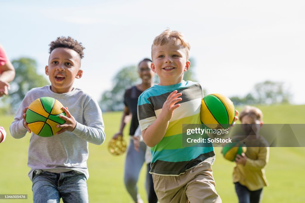 Excited to be Playing Sports