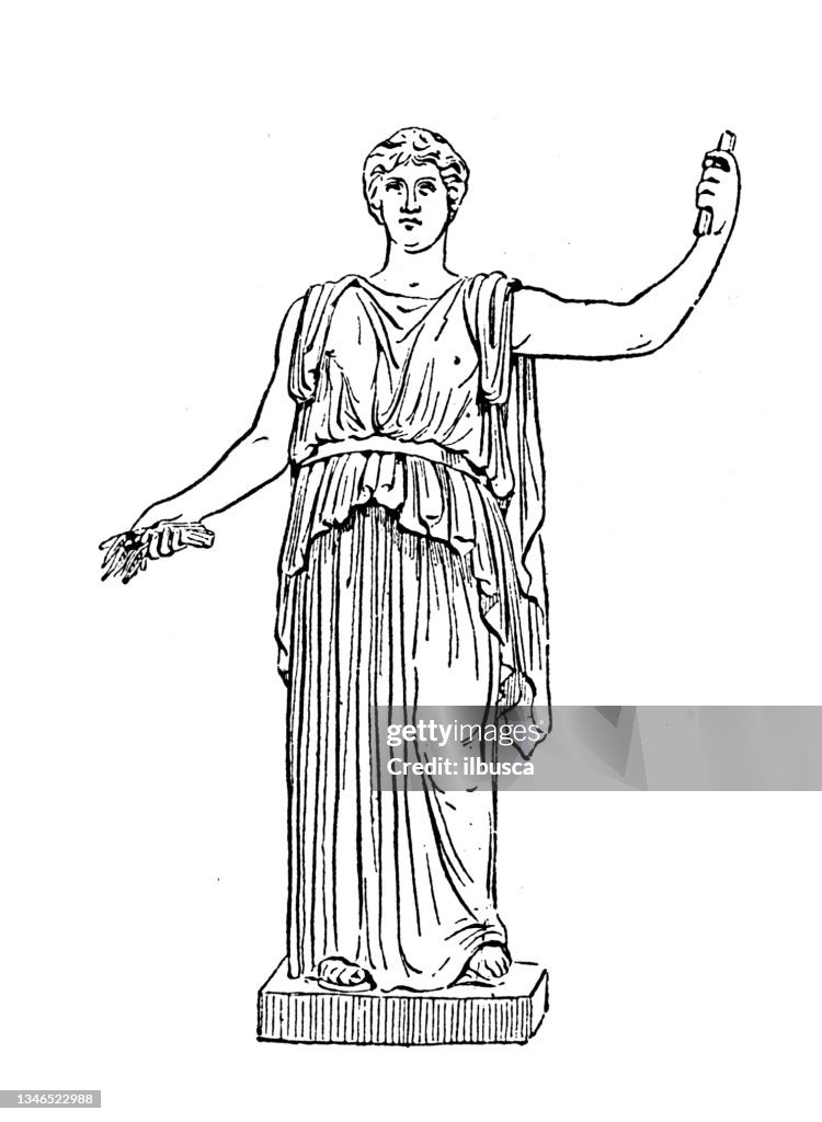 Antique illustration: Ceres (mythology)
