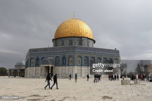 jerusalem dome of the rock - templo de jerusalém imagens e fotografias de stock
