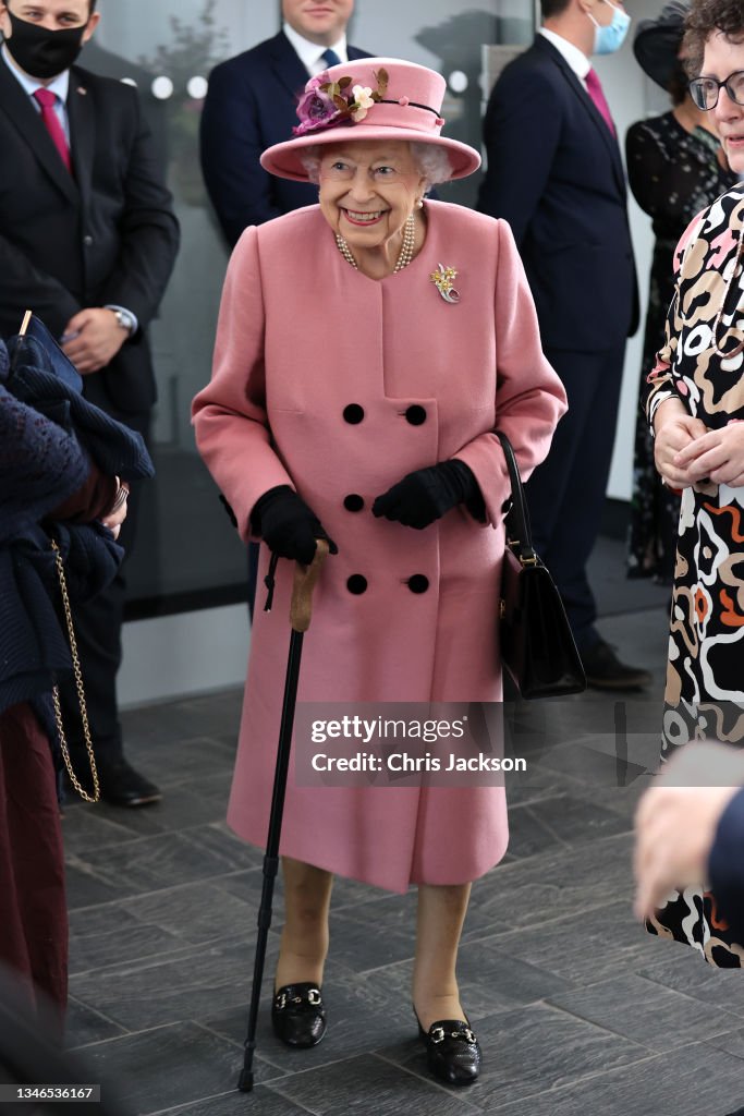 The Queen, The Prince Of Wales And The Duchess Of Cornwall Attend The Opening Ceremony The Senedd In Cardiff