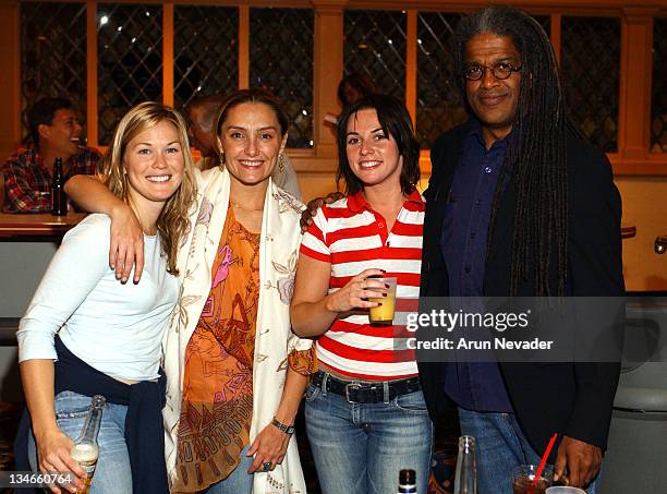 Susan Groth, Ruthanna Hopper, Taryn Aronson, and Elvis Mitchell