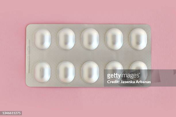 pills blister pack - blister pack stock-fotos und bilder