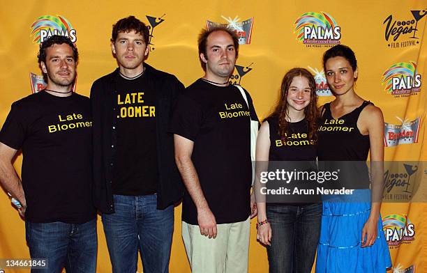 Thom Little, Craig Macneill, Clay McLeod Chapman, Courtney Merritt, and Ana Asensio of "Late Bloomer"