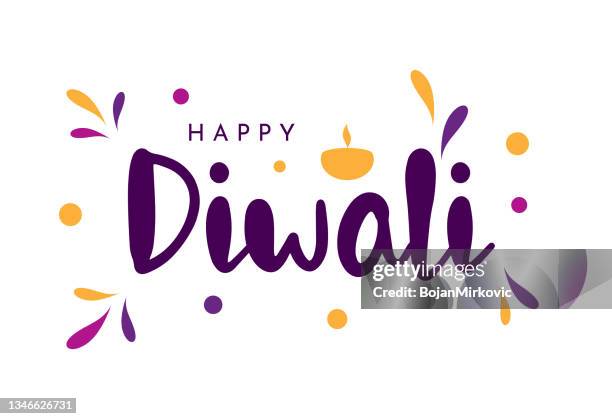 happy diwali colorful card, background. vector - diwali 幅插畫檔、美工圖案、卡通及圖標
