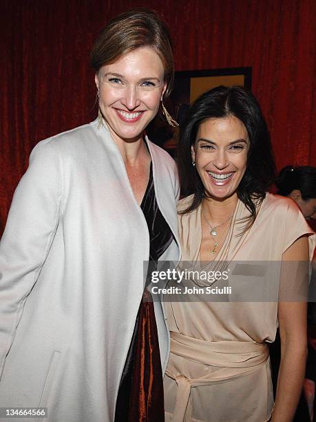 Brenda Strong and Teri Hatcher during Cosmopolitan Invites You to Celebrate the Publication of Felicity Huffman's "A Practical Handbook for the...