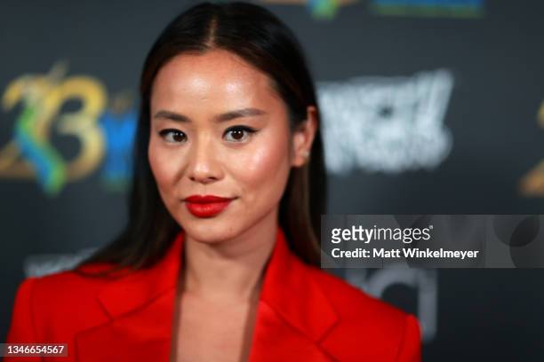 Jamie Chung attends the 23rd Women's Images Awards Presented By The Women's Image Network at Saban Theatre on October 14, 2021 in Beverly Hills,...