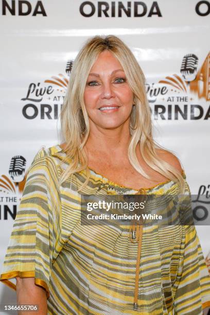 Heather Locklear attends the world premiere of the Lifetime original movie 'Don't Sweat the Small Stuff: The Kristine Carlson Story" at the Orinda...