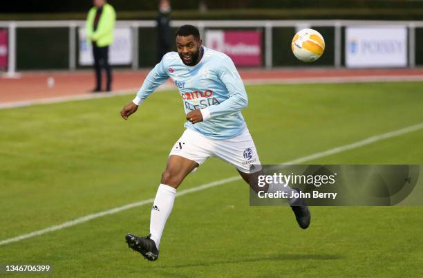 Frederic Piquionne of VCF during the charity football match between Varietes Club de France and CHI PSG , to benefit 'Fondation des Hopitaux'...