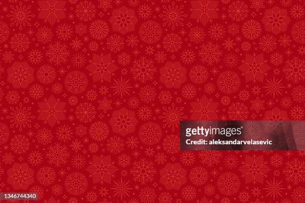 ilustraciones, imágenes clip art, dibujos animados e iconos de stock de patrón navideño sin fisuras - snowflake