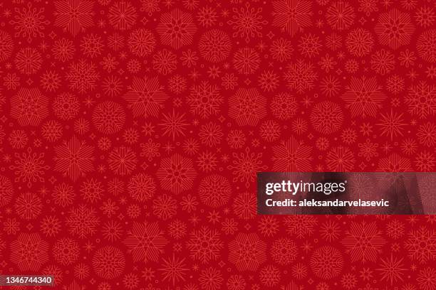 stockillustraties, clipart, cartoons en iconen met seamless christmas pattern - kerstpakpapier