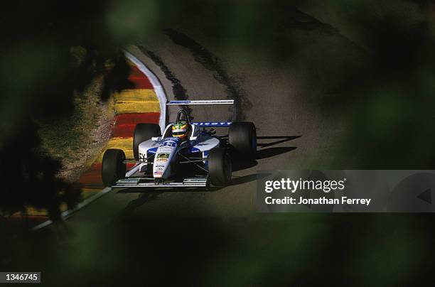 Formula Atlantic driver Luiz Diaz drives one of the identical Reynard Dodge V-6s during the Toyota Atlantic Championship, Round 10 for the official...