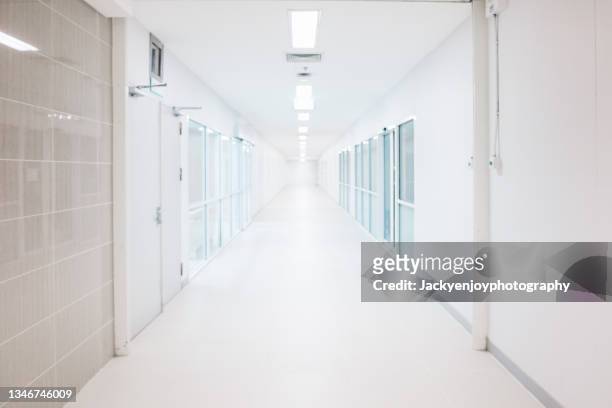 abstract blur beautiful luxury hospital interior for backgrounds - clinical background stock pictures, royalty-free photos & images