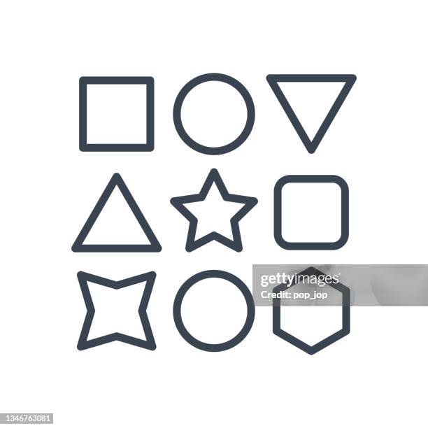 variety. data analytics - line icon. vector stock illustration - predictive algorithm stock illustrations