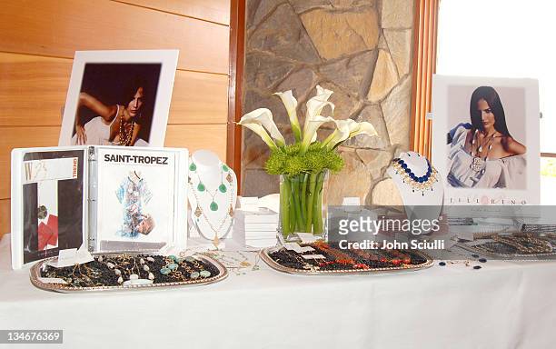 Saint-Tropez during Golden Globes Style Lounge Presented by Kari Feinstein PR - Day 1 in Los Angeles, California, United States.