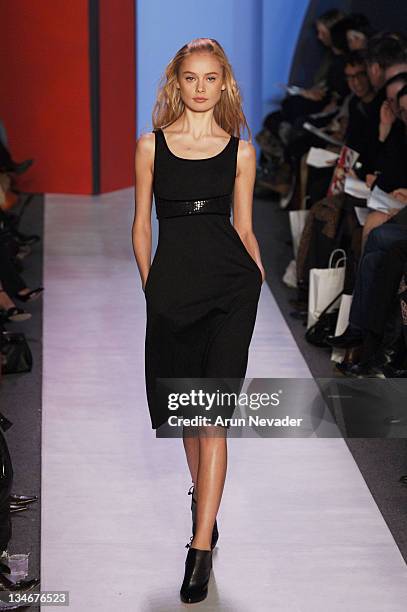 Model wearing Chaiken Fall 2006 during Olympus Fashion Week Fall 2006 - Chaiken - Runway at The Atelier, Bryant Park in New York City, New York,...