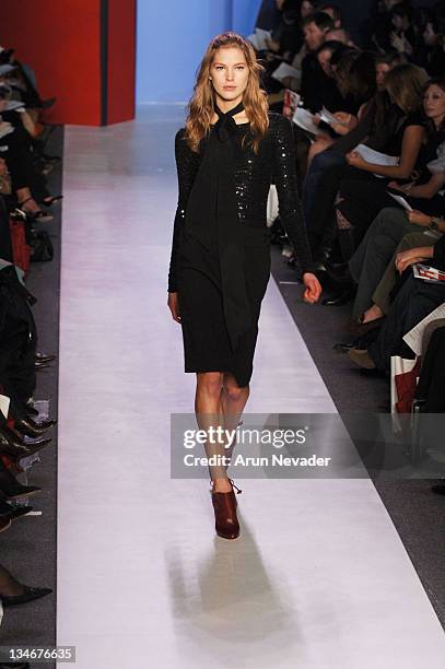 Model wearing Chaiken Fall 2006 during Olympus Fashion Week Fall 2006 - Chaiken - Runway at The Atelier, Bryant Park in New York City, New York,...