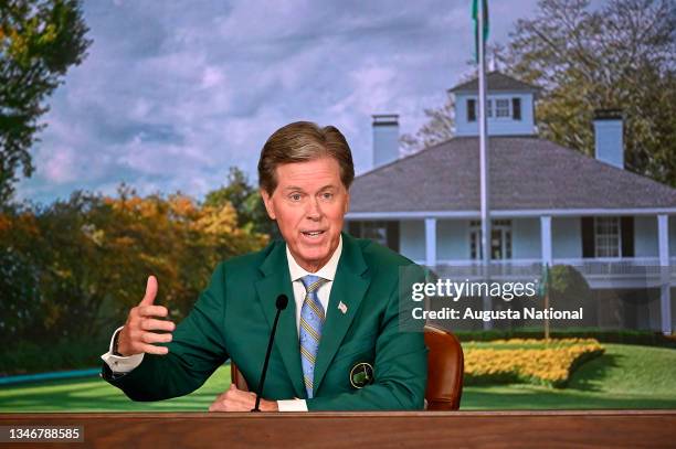 Fred S Ridley 1,024 Augusta Press Conference Stock Photos, High-Res Pictures, and ...