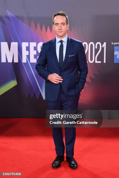 Matthew Macfadyen attends the "Succession" European Premiere during the 65th BFI London Film Festival at The Royal Festival Hall on October 15, 2021...