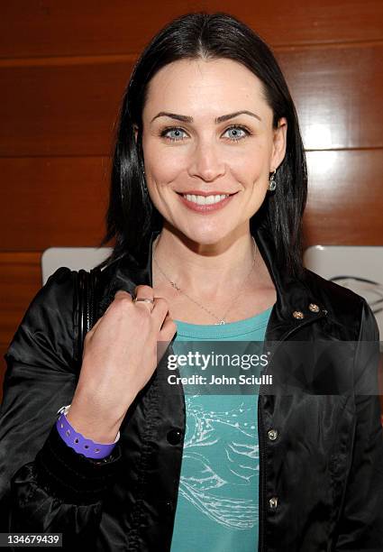 Rena Sofer during Kari Feinsteins Style Lounge Presented by Budweiser Select - Day 2 at Private Residence in Los Angeles, California, United States.