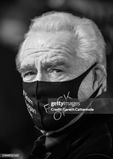 Brian Cox attends the "Succession" European Premiere during the 65th BFI London Film Festival at The Royal Festival Hall on October 15, 2021 in...