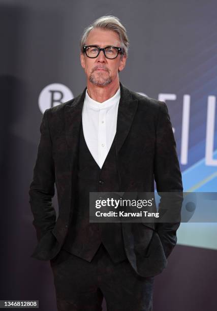 Alan Ruck attends the "Succession" European Premiere during the 65th BFI London Film Festival at The Royal Festival Hall on October 15, 2021 in...