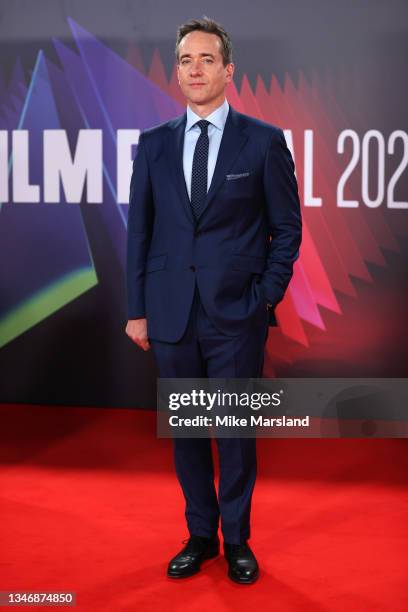 Matthew Macfadyen attends the "Succession" European Premiere during the 65th BFI London Film Festival at The Royal Festival Hall on October 15, 2021...