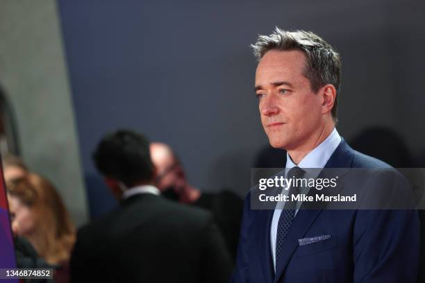 Matthew Macfadyen attends the "Succession" European Premiere during the 65th BFI London Film Festival at The Royal Festival Hall on October 15, 2021...