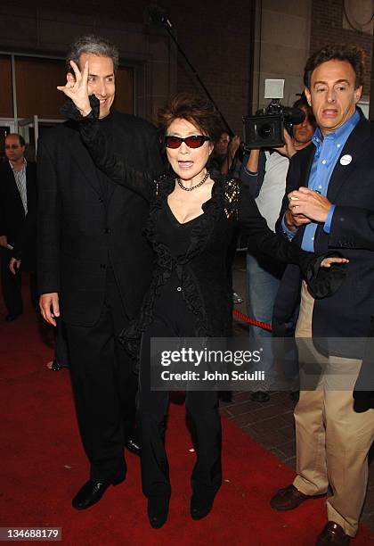 John Scheinfeld Yoko Ono And John Scheinfeld Photos and Premium High Res Pictures ...